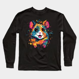 Hamster Smiling Long Sleeve T-Shirt